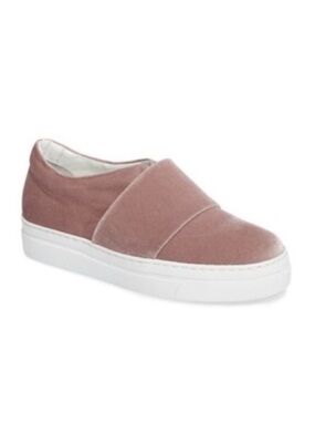 Lewit Arlo Pink Velvet Trainers | 36